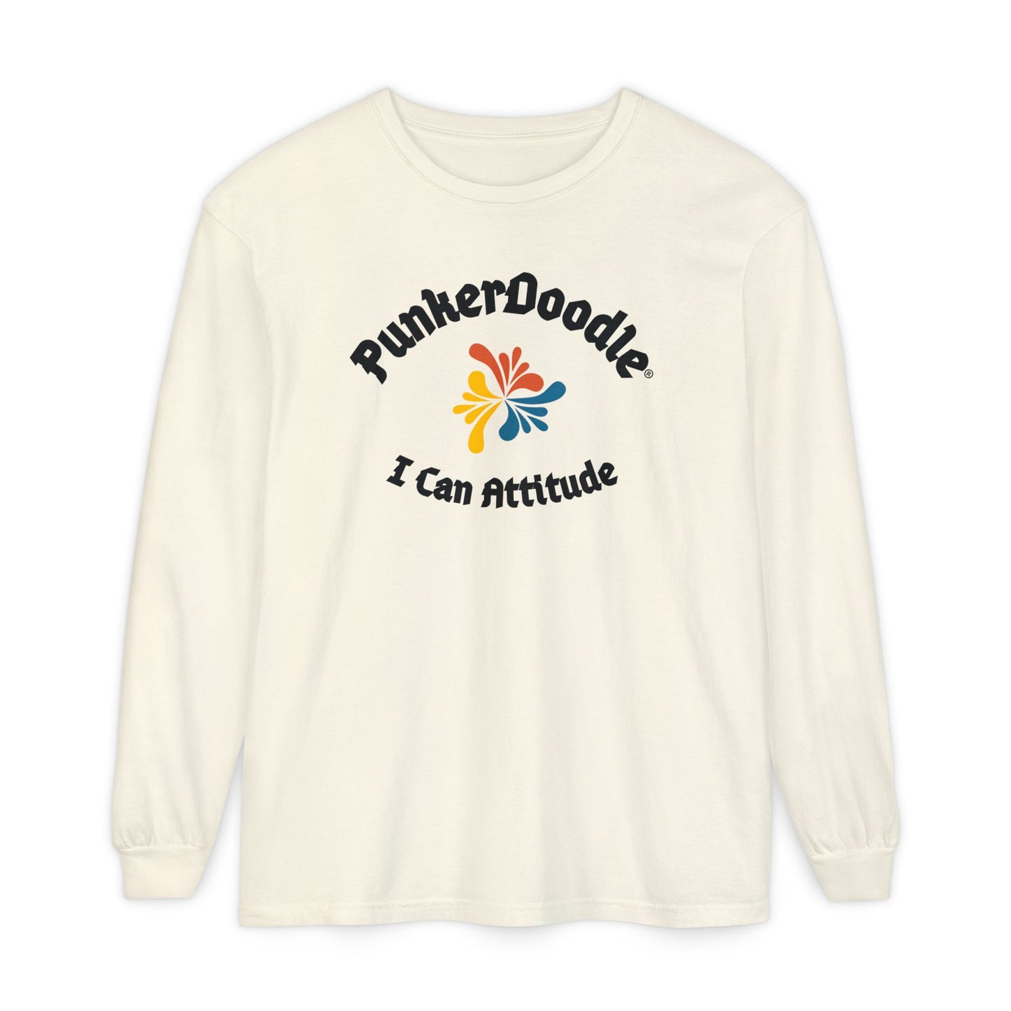 PunkerDoodle® I Can Attitude™ Long Sleeve T-Shirt
