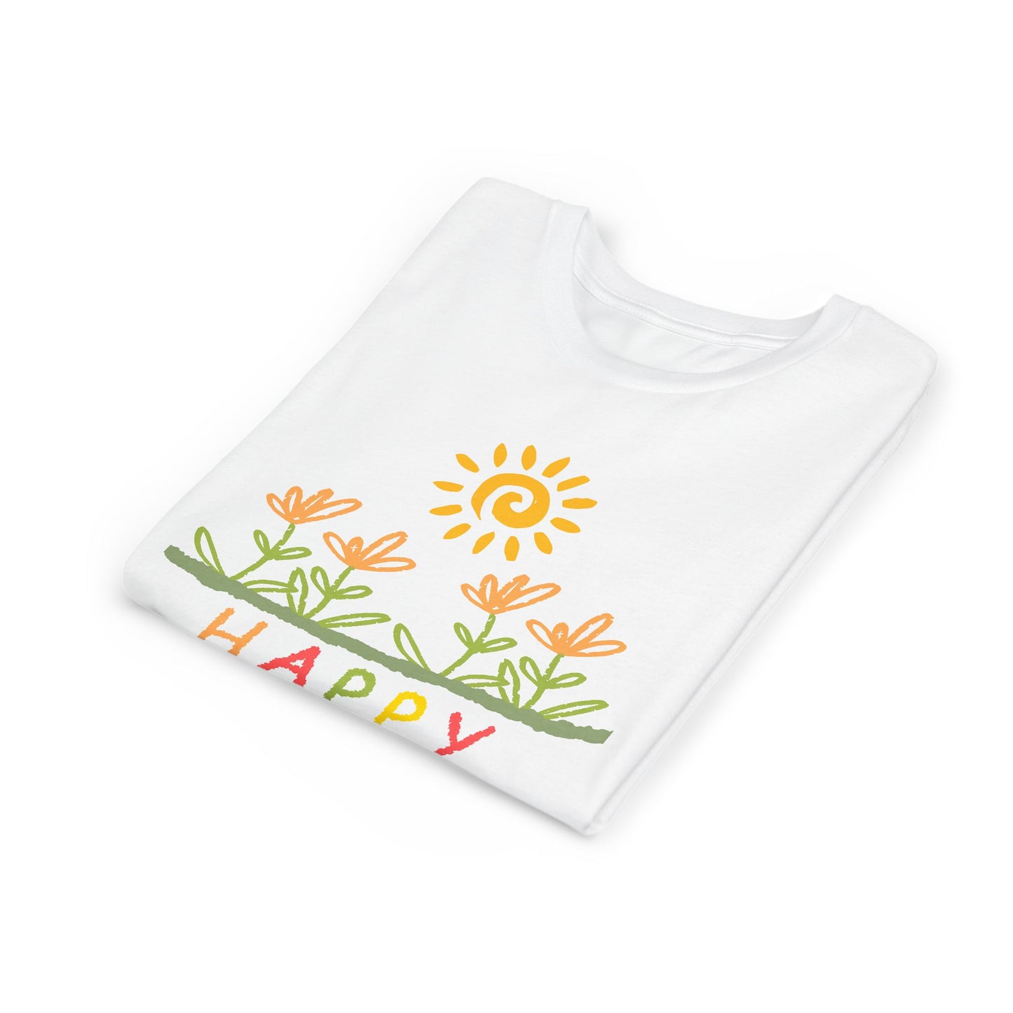 HAPPY Youth T-Shirt - Build Joyful Kids - PunkerDoodle®