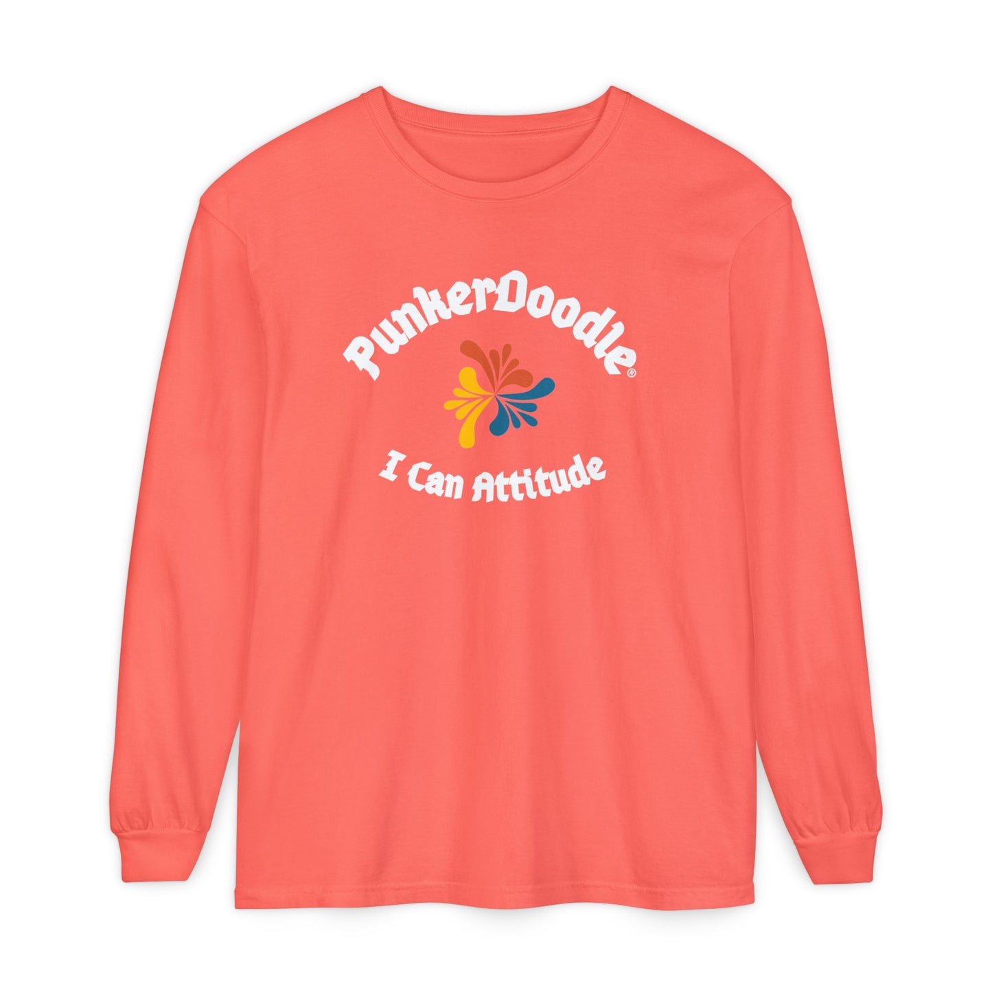 PunkerDoodle® I Can Attitude™ Long Sleeve T-Shirt