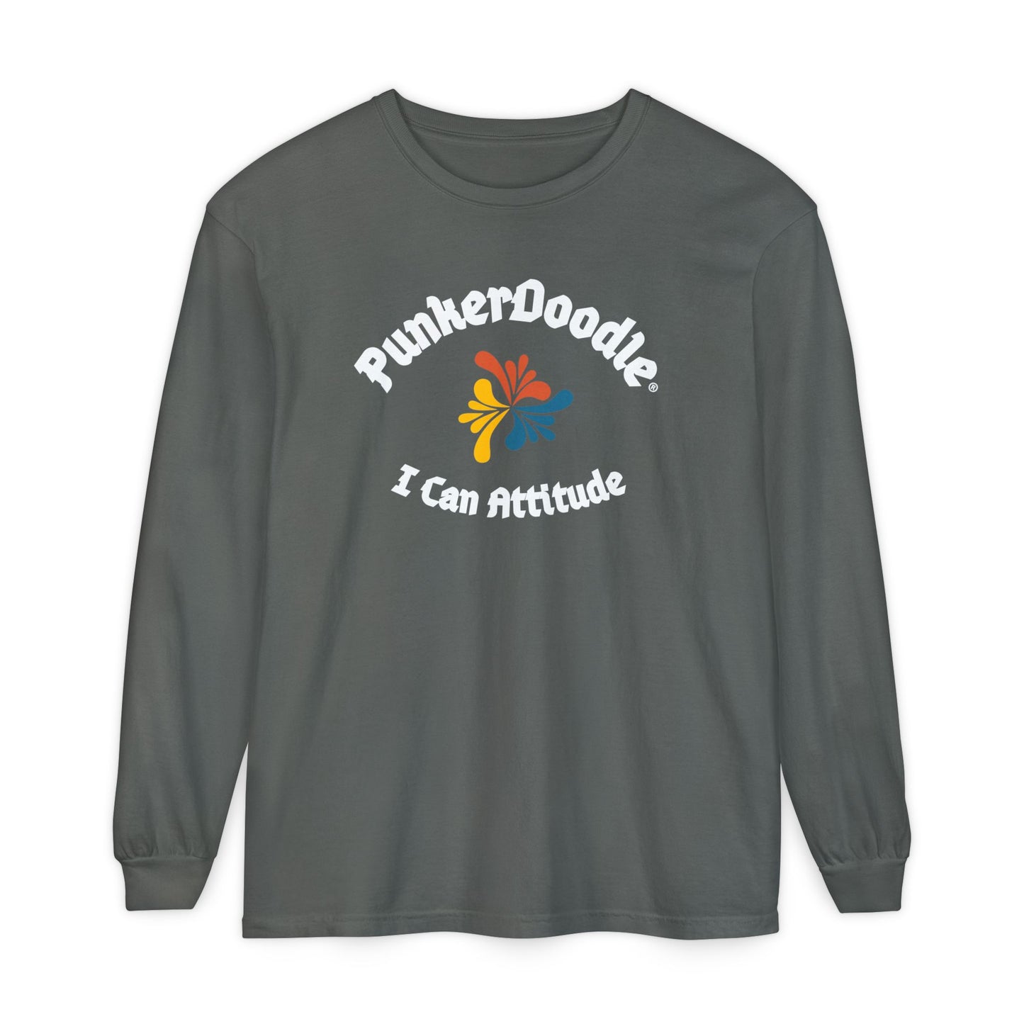 PunkerDoodle® I Can Attitude™ Long Sleeve T-Shirt