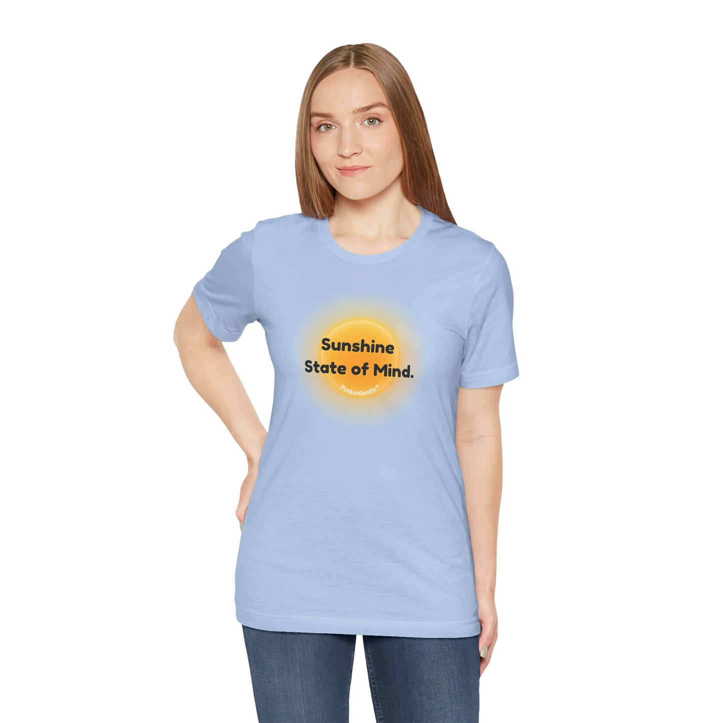 Sunshine State of Mind - Choose Joy Daily - PunkerDoodle® T-Shirt