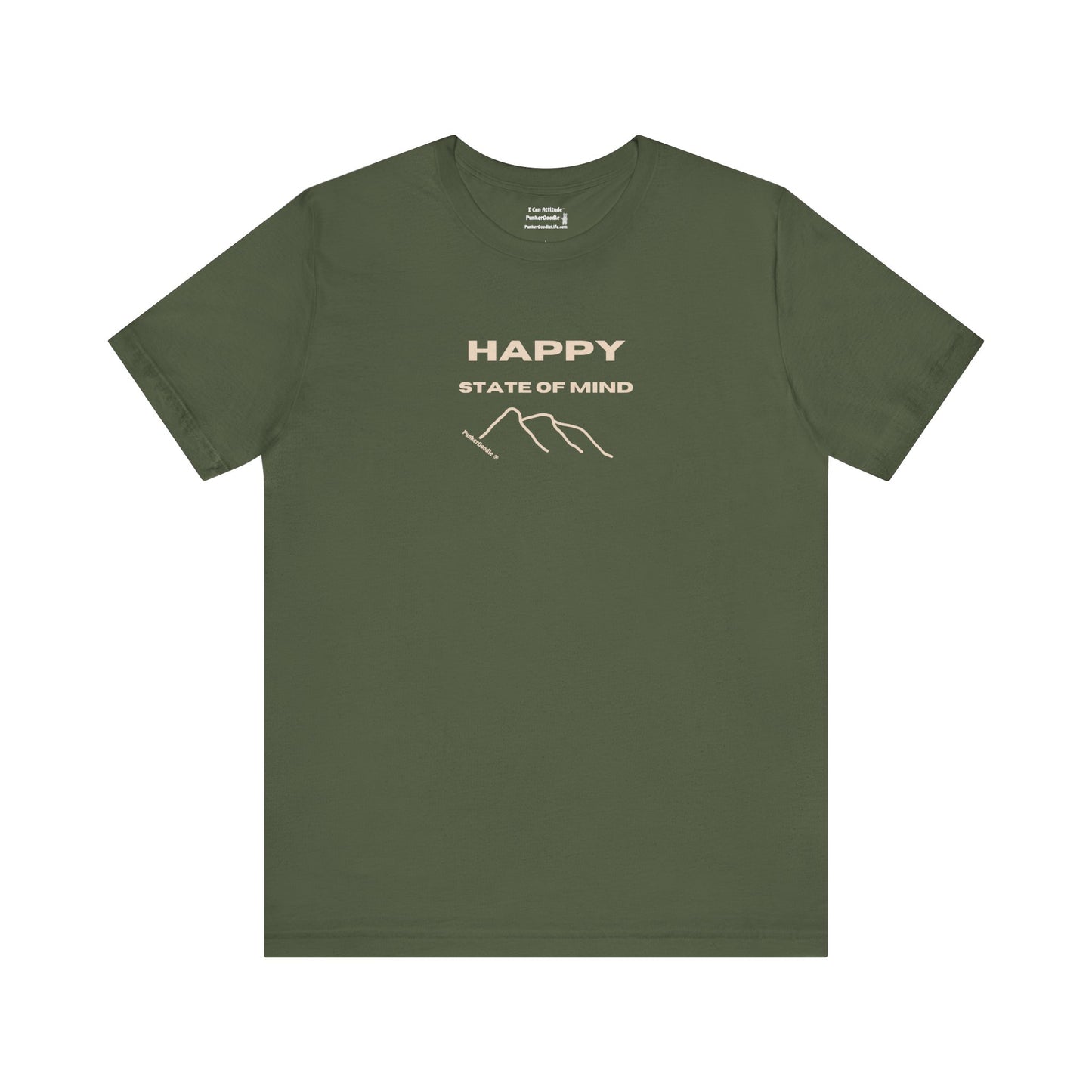HAPPY State of Mind T-Shirt - Choose Joy Daily - PunkerDoodle®