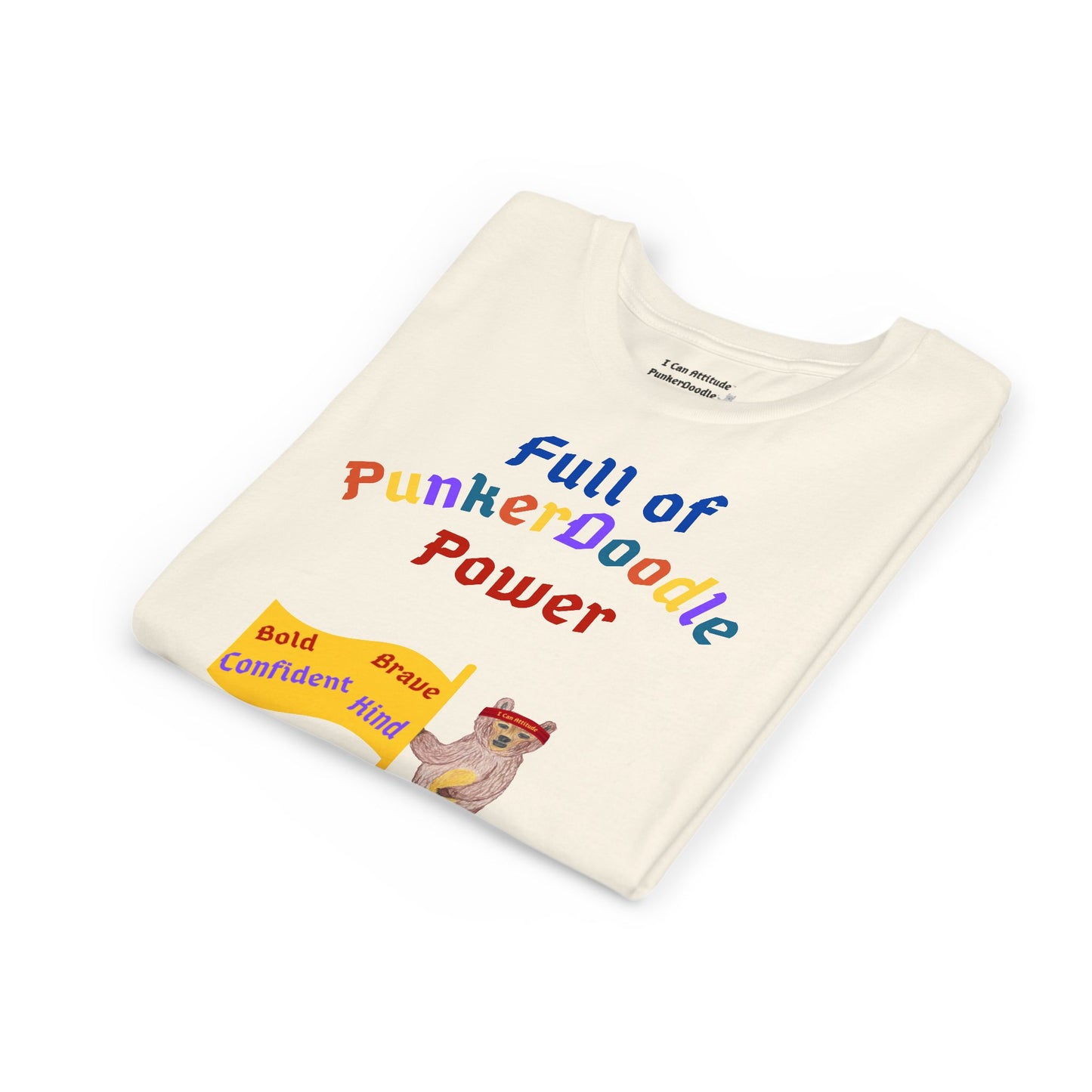 Full of PunkerDoodle® Power Youth T-Shirt - Build Confidence Daily - PunkerDoodle®