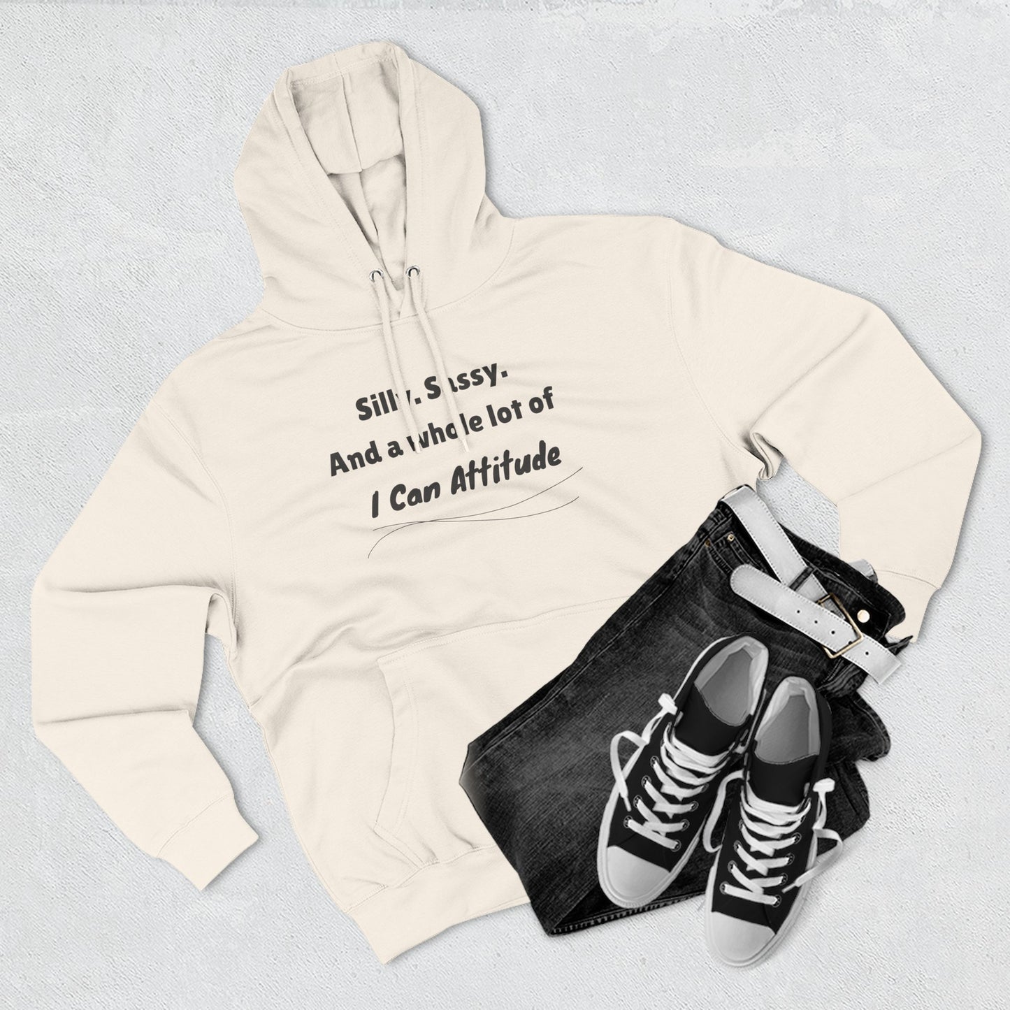 PunkerDoodle® Hoodie – Silly. Sassy. I Can Attitude