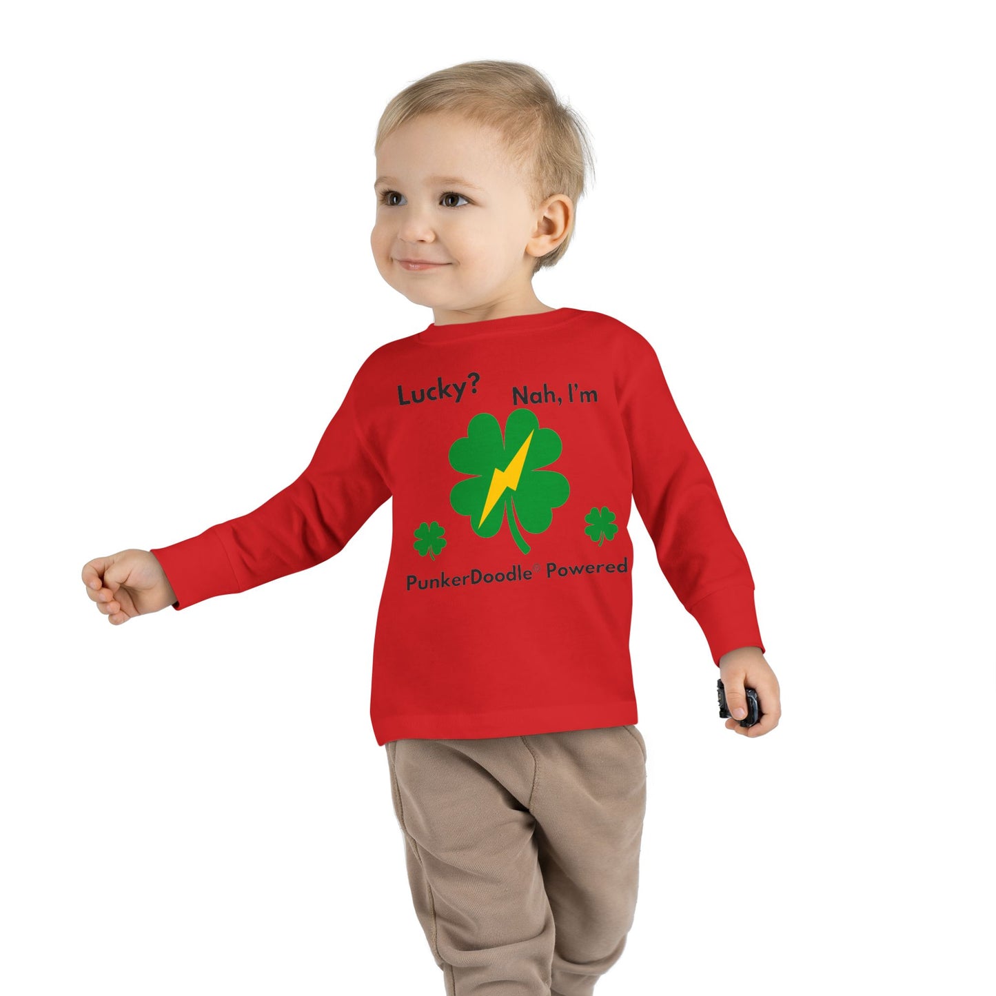 Lucky Power Toddler Long Sleeve T-Shirt