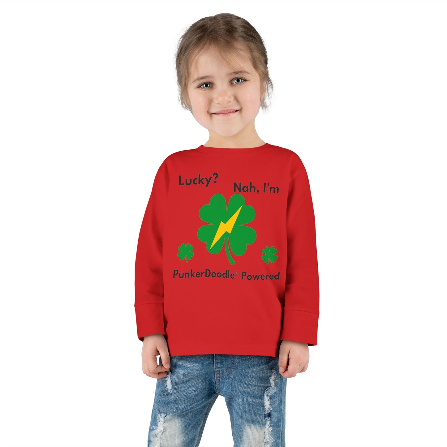 Lucky Power Toddler Long Sleeve T-Shirt