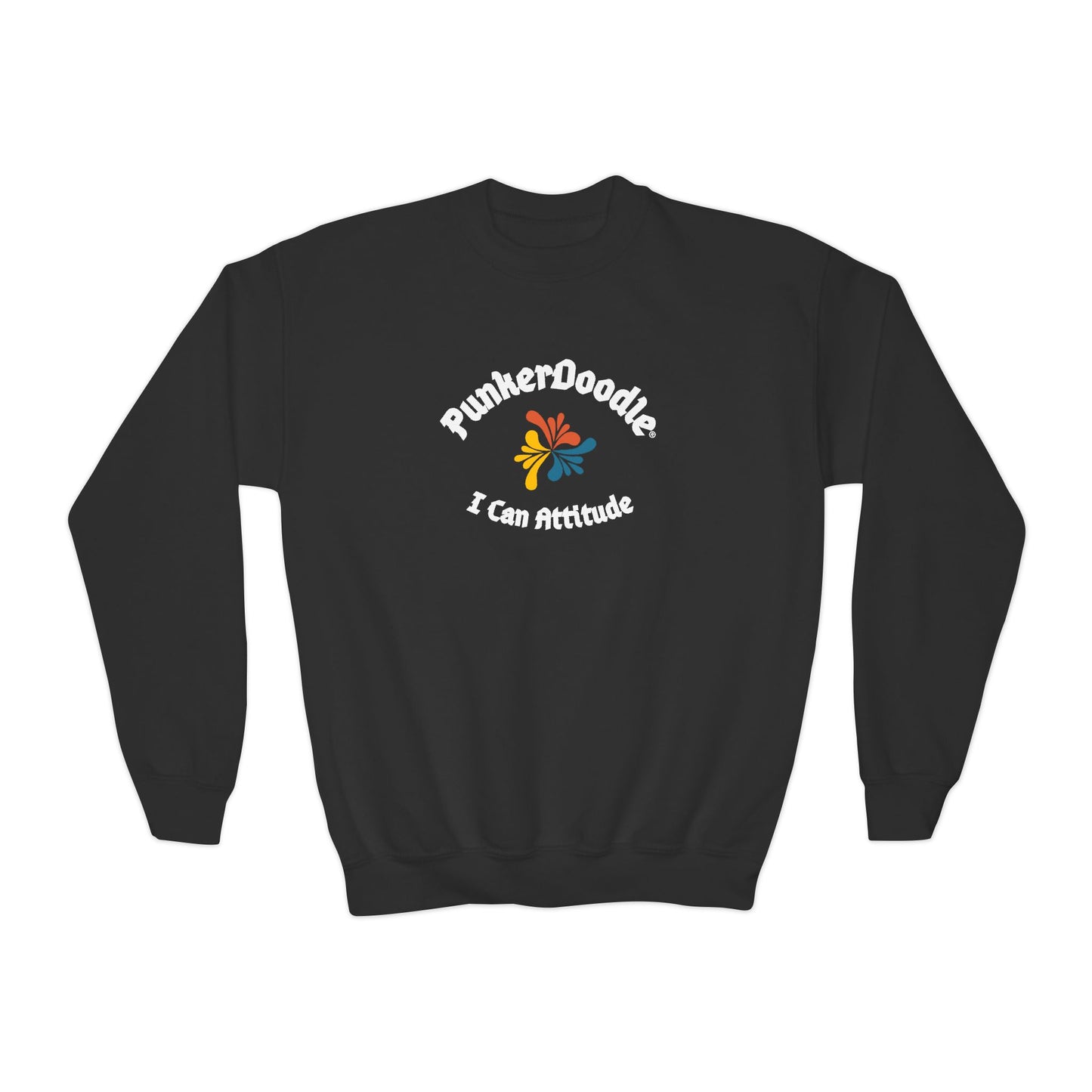 PunkerDoodle® I Can Attitude™ Youth Sweatshirt