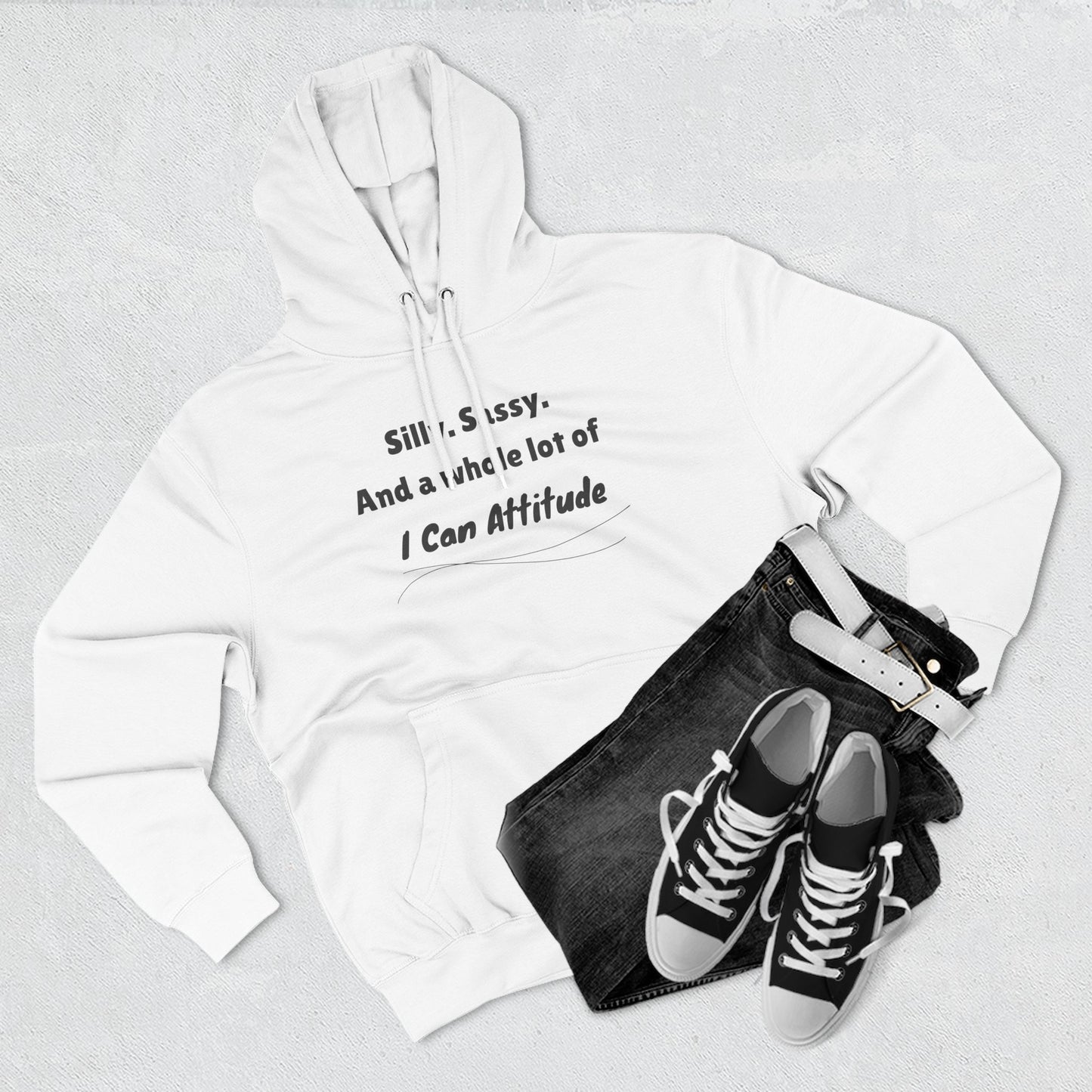 PunkerDoodle® Hoodie – Silly. Sassy. I Can Attitude