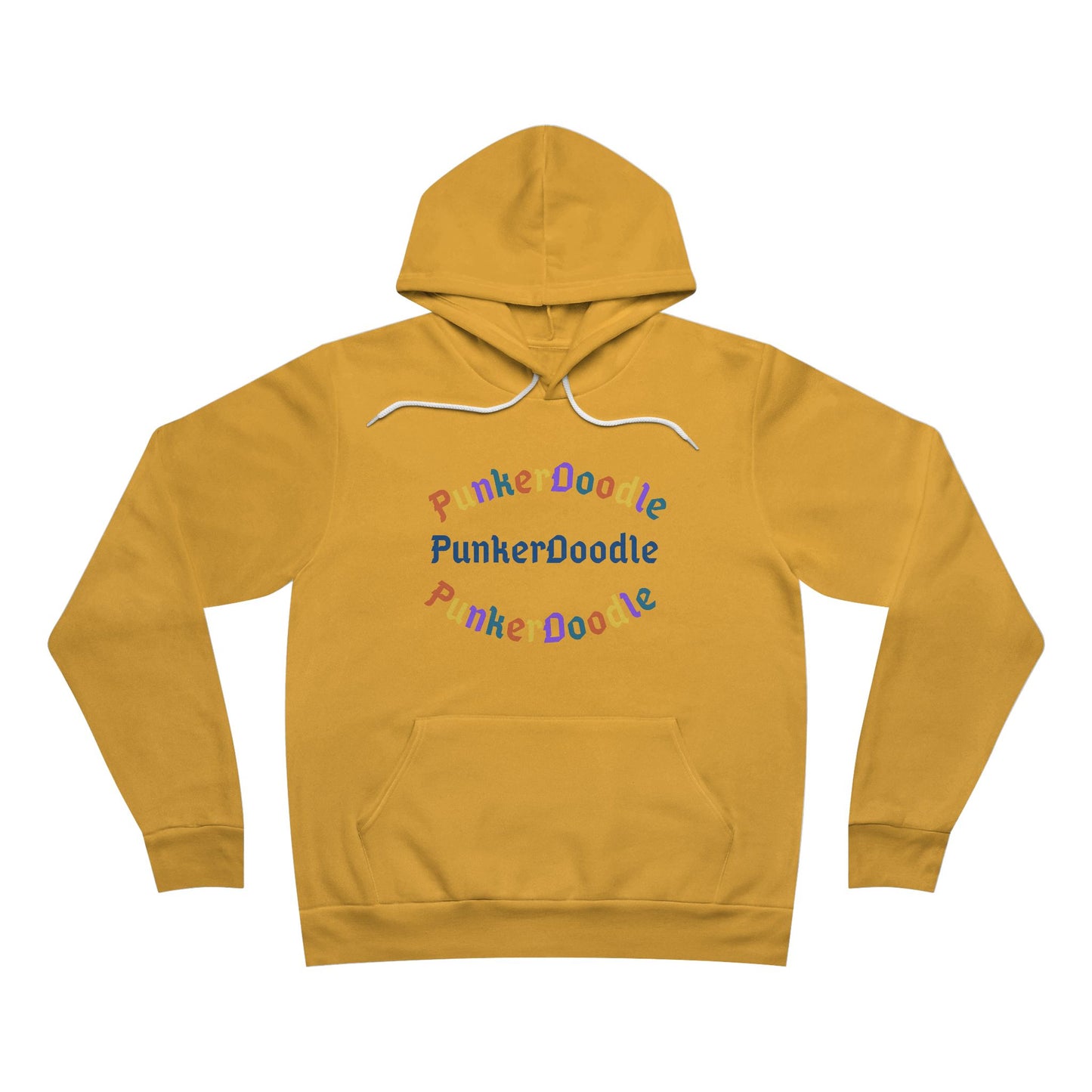 PunkerDoodle® Sponge Fleece Hoodie – Triple Logo Edition