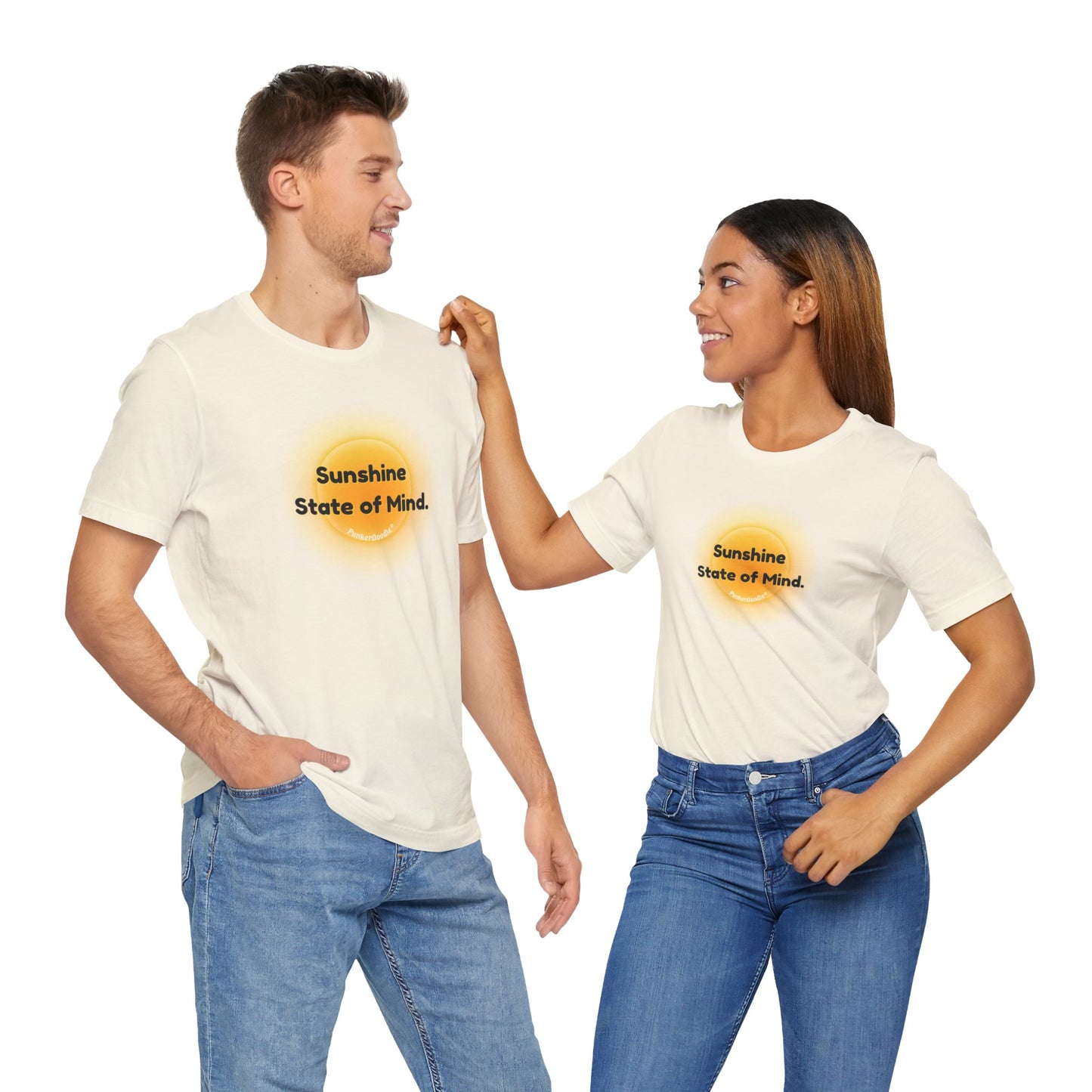 Sunshine State of Mind - Choose Joy Daily - PunkerDoodle® T-Shirt