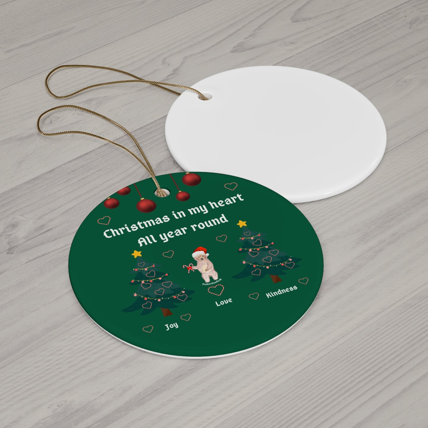 Christmas Ornament - Christmas in My Heart All Year Round