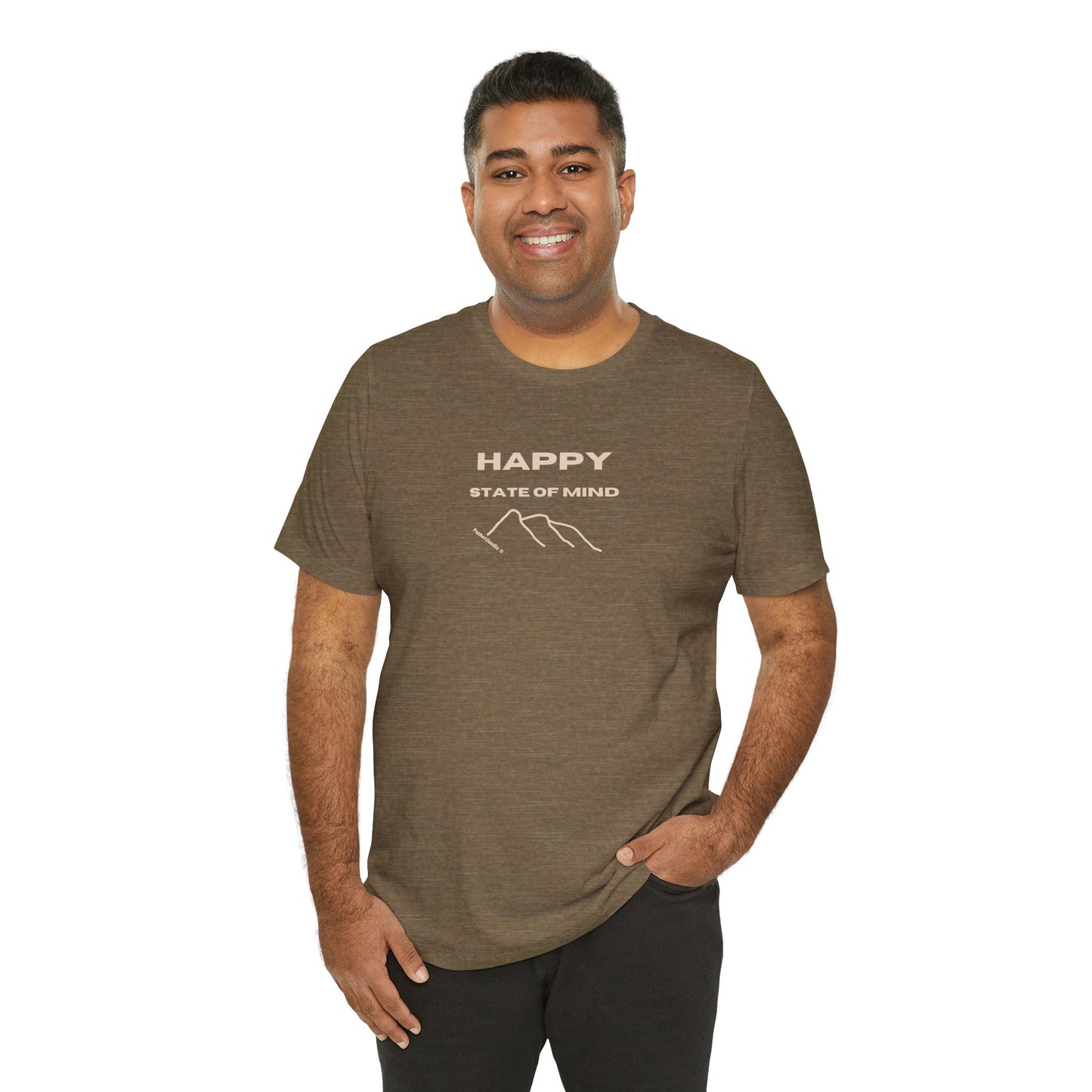HAPPY State of Mind T-Shirt - Choose Joy Daily - PunkerDoodle®