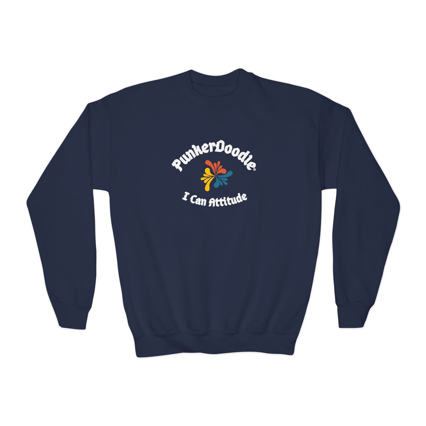 PunkerDoodle® I Can Attitude™ Youth Sweatshirt