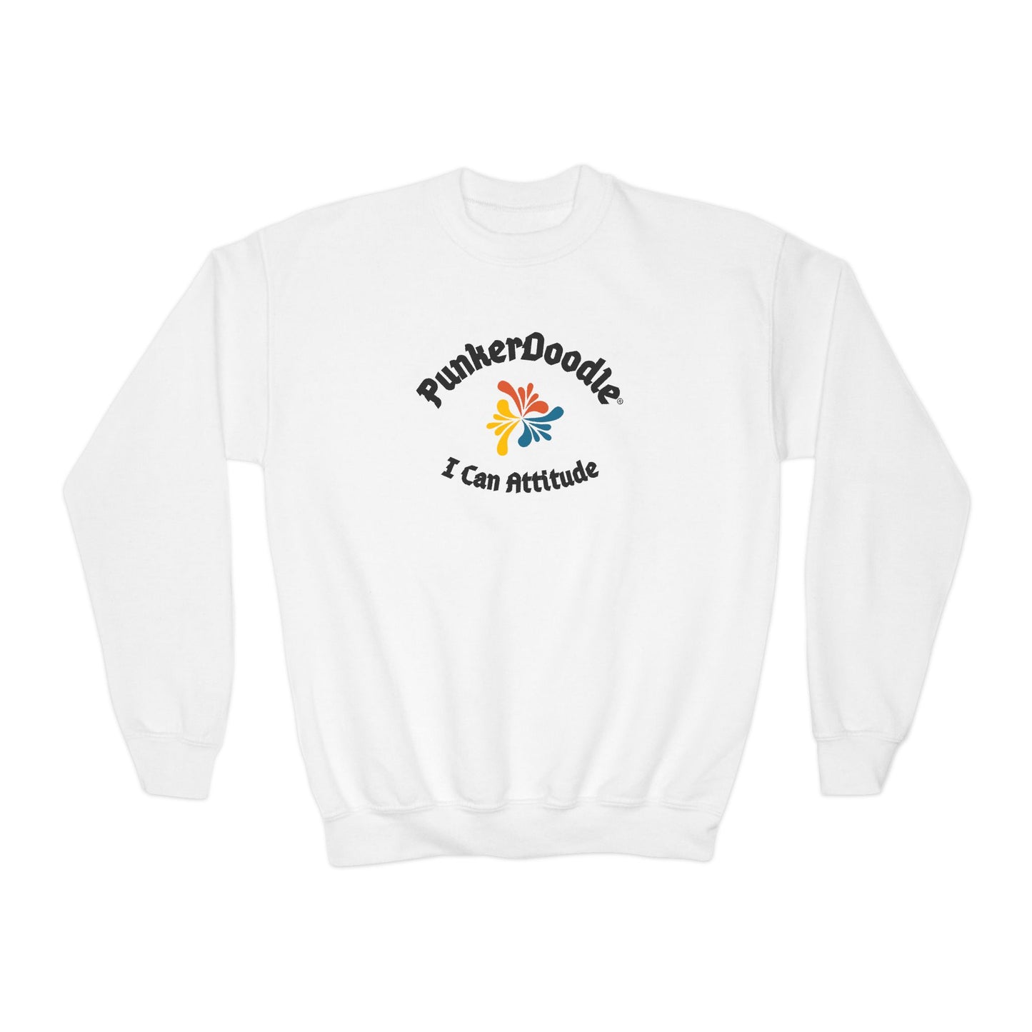 PunkerDoodle® I Can Attitude™ Youth Sweatshirt