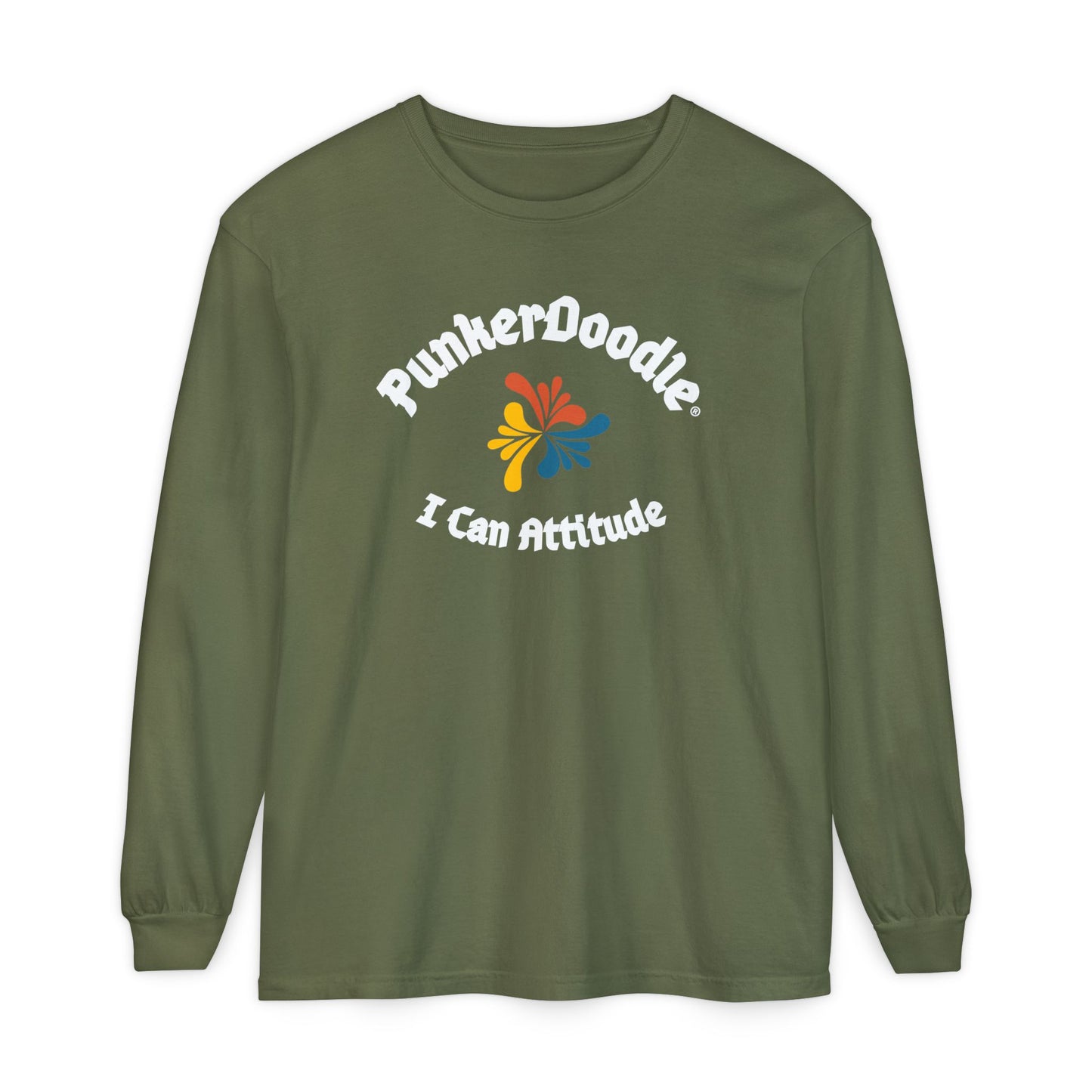 PunkerDoodle® I Can Attitude™ Long Sleeve T-Shirt