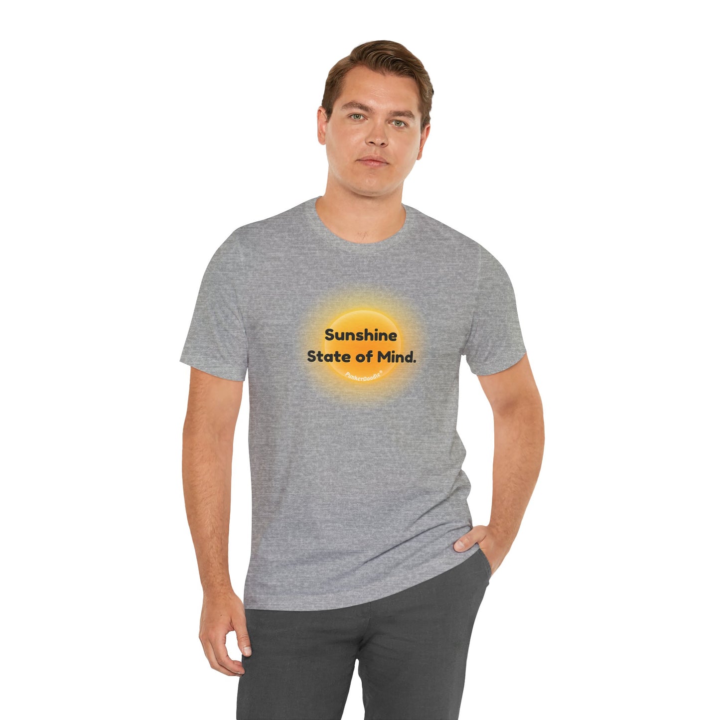 Sunshine State of Mind - Choose Joy Daily - PunkerDoodle® T-Shirt