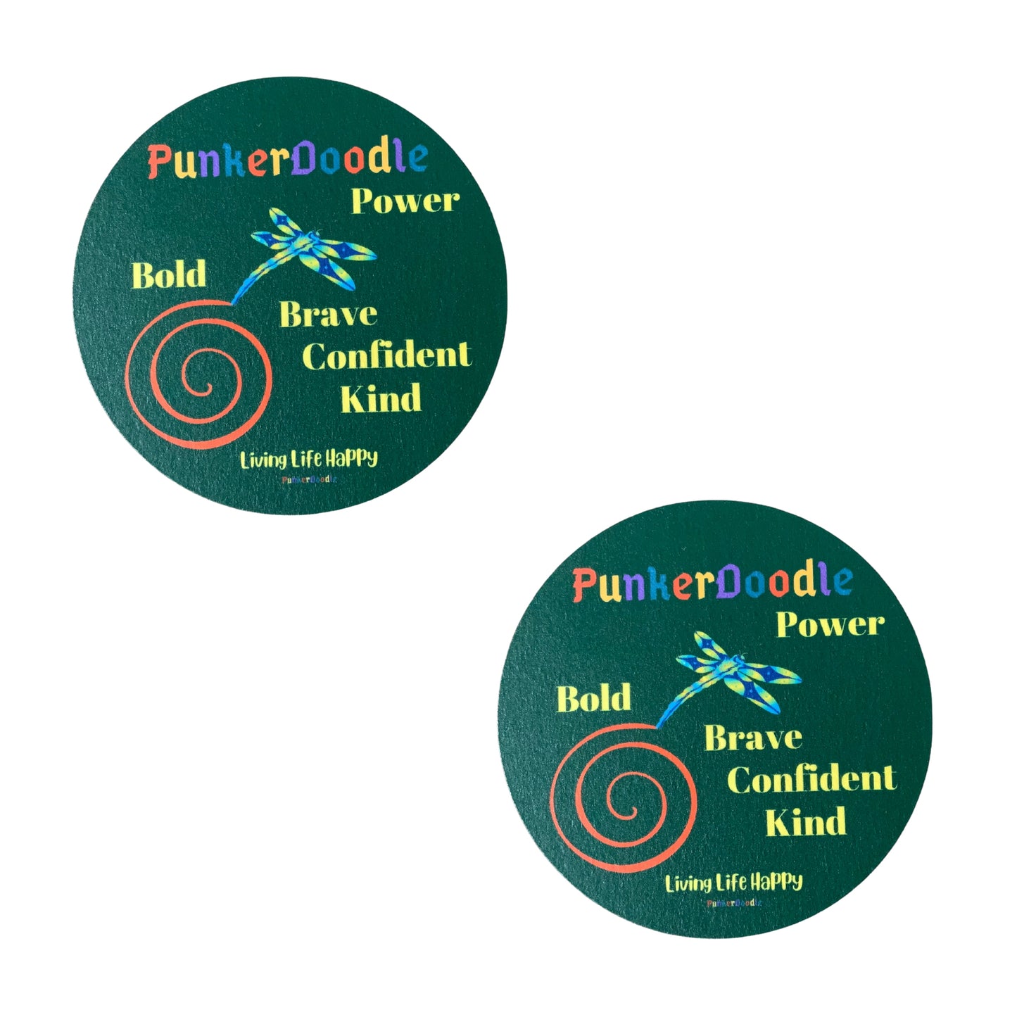 Inspirational Coasters Set of 2 - Daily Motivation Quote Coasters