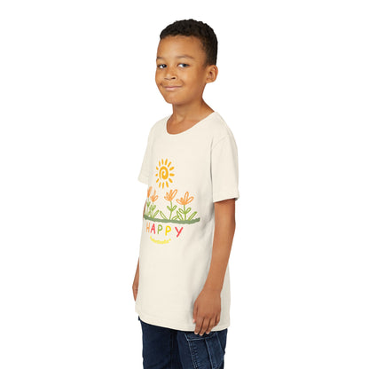 HAPPY Youth T-Shirt - Build Joyful Kids - PunkerDoodle®