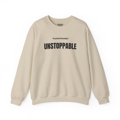 Unstoppable Motivational Crewneck Sweatshirt – PunkerDoodle®