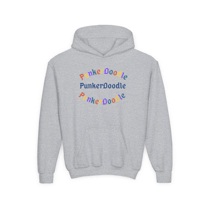PunkerDoodle® Youth Hoodie – Triple Logo