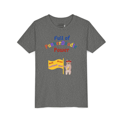 Full of PunkerDoodle® Power Youth T-Shirt - Build Confidence Daily - PunkerDoodle®