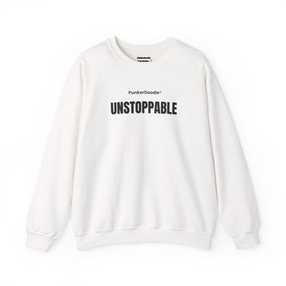 Unstoppable Motivational Crewneck Sweatshirt – PunkerDoodle®