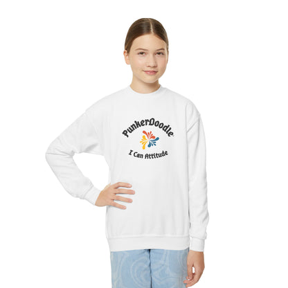 PunkerDoodle® I Can Attitude™ Youth Sweatshirt