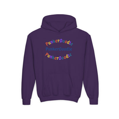 PunkerDoodle® Youth Hoodie – Triple Logo