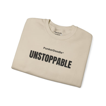 Unstoppable Motivational Crewneck Sweatshirt – PunkerDoodle®