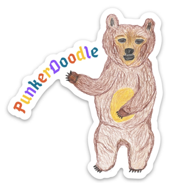 JJ the Bear PunkerDoodle® Magnet